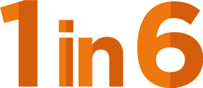 1 in 6